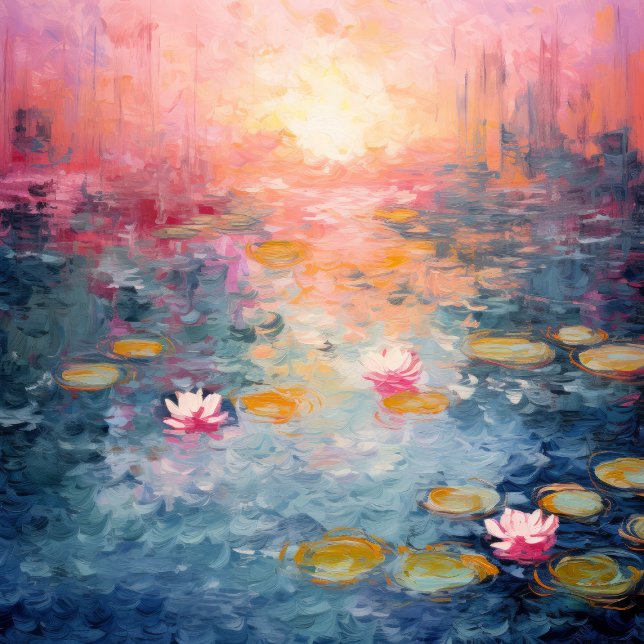 A Glimpse of Monet Poster (A Glimpse of Monet's World, Framed in Every Painting.)