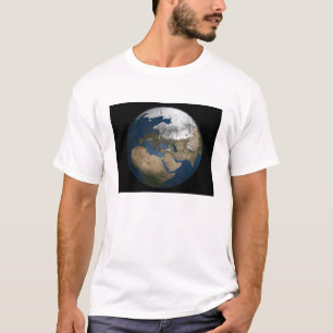 A global view over Europe and Scandinavia T-Shirt