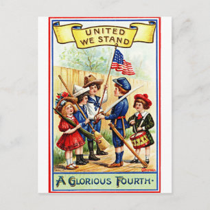A Glorious 4th of July Postcard