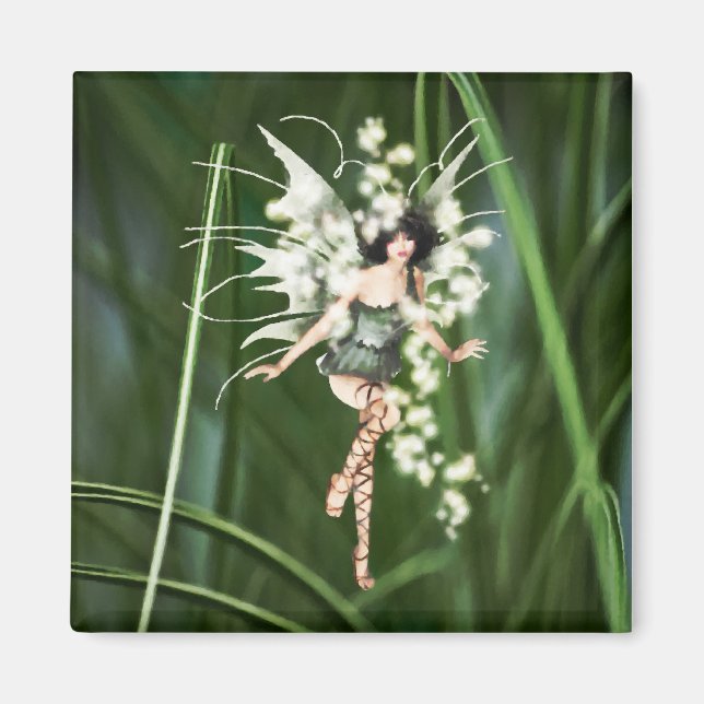 A Glow in the Garden Magnet (Front)