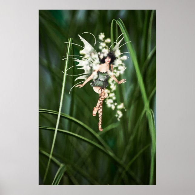 A Glow in the Garden Poster (Front)