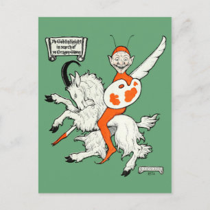 A Goblin Knight Postcard