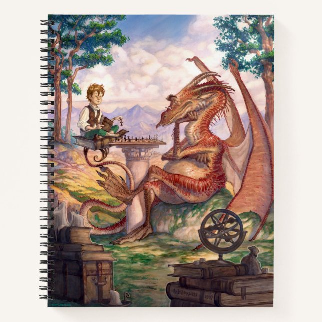 “A Golden Afternoon” 8.5 x 11" Notebook (Front)