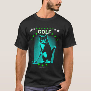 A GOLFING CAT - FUNNY GOLF ANIMALS T-Shirt