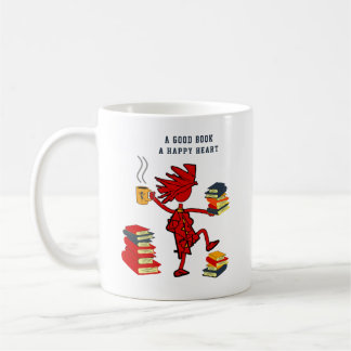 A Good Book A Happy Heart Mug In Fall Colours