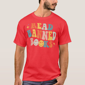 A Good Day To Read Banned Books Vintage Book Lover T-Shirt