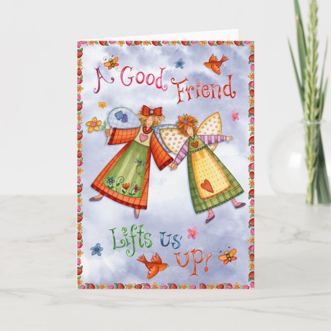 A Good Friend - Greeting Card (Front)