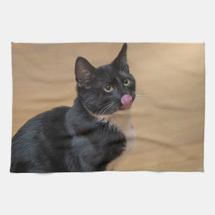 A Good Lick Painterly Tea Towel