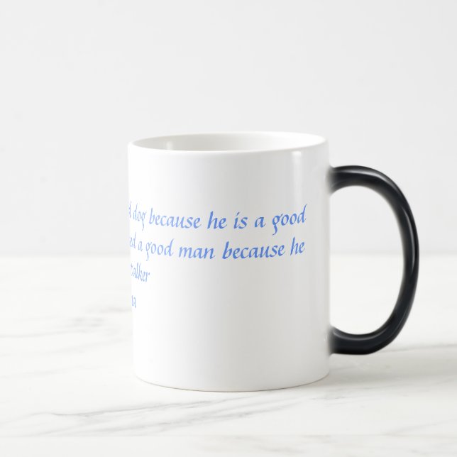 "A Good Man" Colour-Changing Mug (Right)