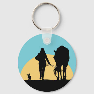 A Good Ride Key Ring