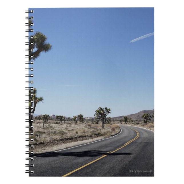 a good shaped street in the middle of the notebook (Front)