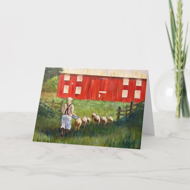A Good shepherd Card (Front)