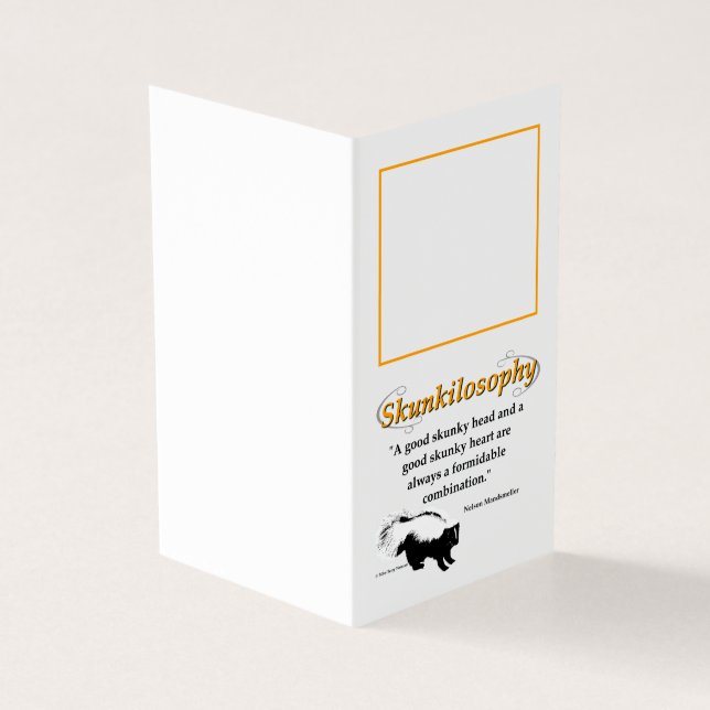 A good skunky head and a good skunky heart (Outside)