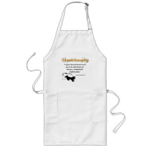 A good skunky head and a good skunky heart long apron