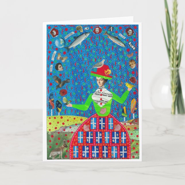 A Good Soul Greeting Card (Front)