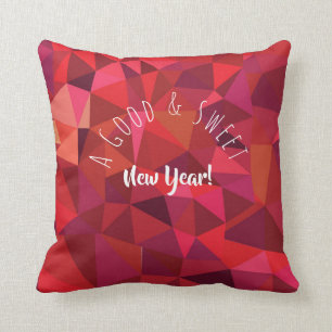 A Good & Sweet New Year! Holiday Pomegranates Cushion