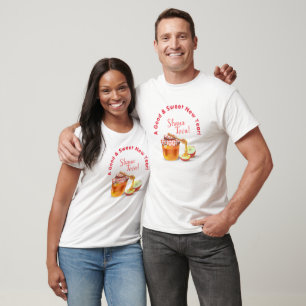 A Good & Sweet New Year! Honey & Apple Shana Tova T-Shirt