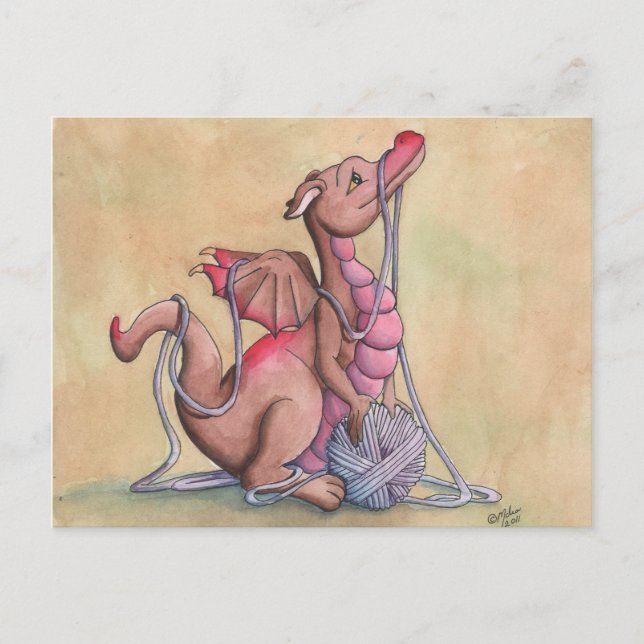 A Good Yarn Postcard (Front)