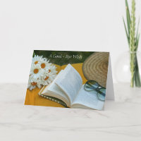 A Goodbye Wish Folded Greeting Card