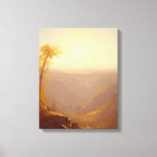 A Gorge in the Mountains Kauterskill Clove Canvas Print