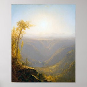 A Gorge In The Mountains Poster