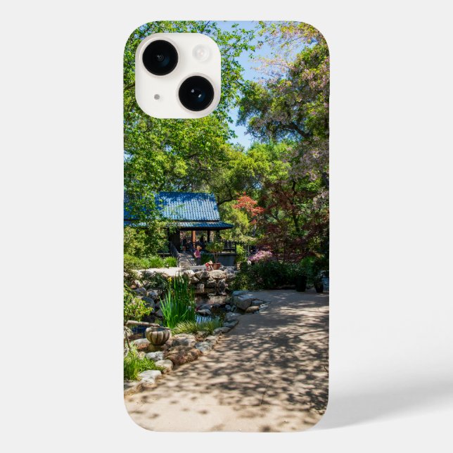a gorgeous garden at Descanso Gardens Case-Mate iPhone Case (Back)