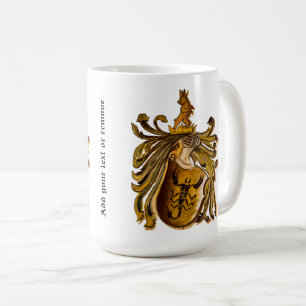 A Gothic heraldry astrology Scorpio zodiac sign, Coffee Mug