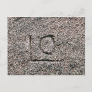 A Gothic Mason’s Mark from Central Europe Postcard