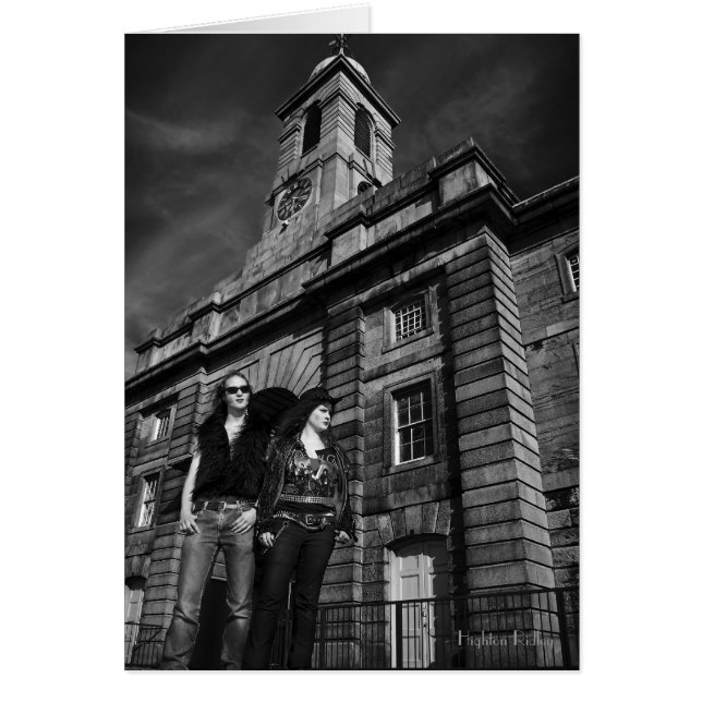 A Gothic Melodrama blank notelet / card (Front)