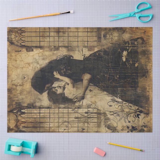 A Gothic Mother Series Design #1 Tissue Paper (Craft)