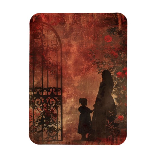 A Gothic Mother Series Design #3 Magnet (Vertical)