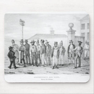 A Government Jail Gang Mouse Mat