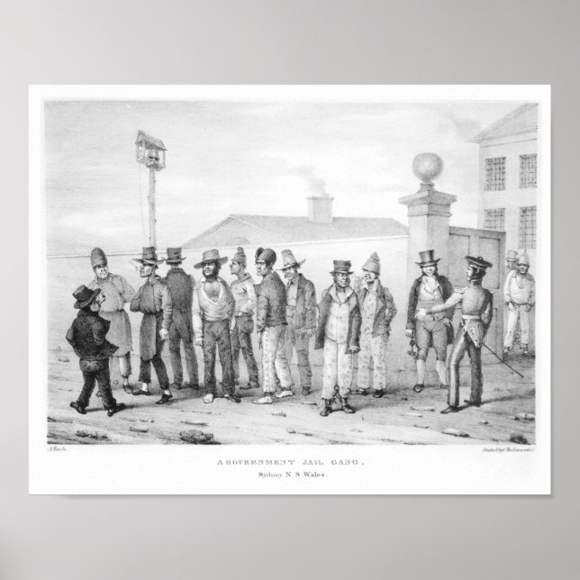 A Government Jail Gang Poster (Front)