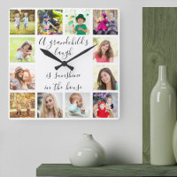 A Grandchild's Laugh Quote 12 Photo White