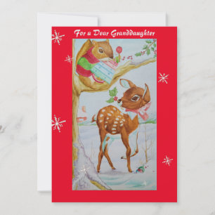 A Granddaughter's Christmas Card