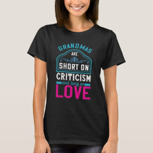 A Grandma's Love Black T-shirt