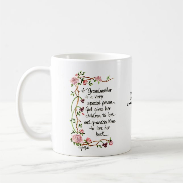 A Grandmother is a Very Special Person Coffee Mug (Left)