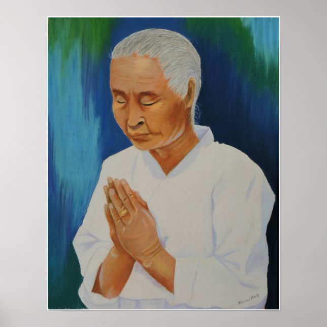 A Grandmother's Prayer Poster (Front)