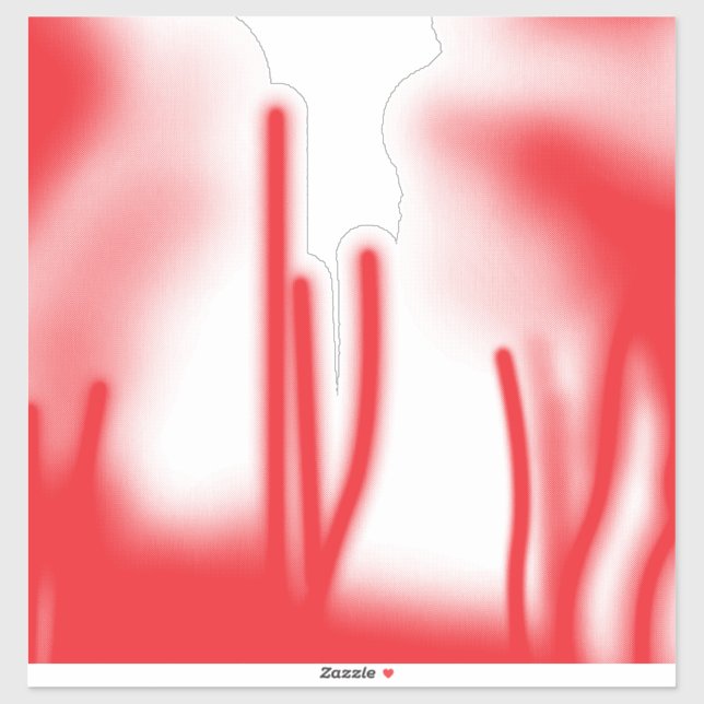 A graphic design featuring bold red and orange sha (Sheet)