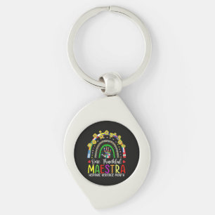 A Grateful Maestra Teacher Hispanic Heritage Month Key Ring