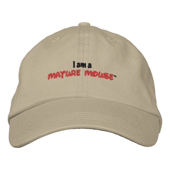 A great accessory for your next vacation. embroidered hat (Front)