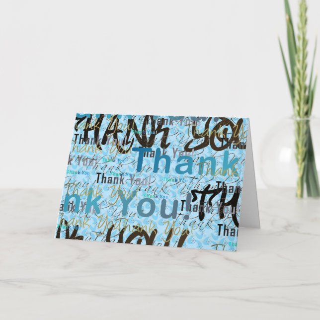 A Great Big THANK YOU Card (Front)