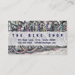 A great bike design business card