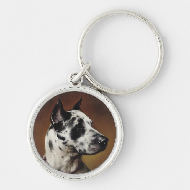 A Great Dane Keychain (Front)