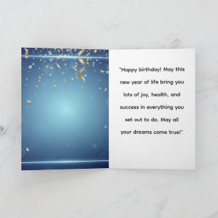 A Great Day to Celebrate Card