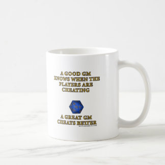 A Great DM Cheats Better Coffee Mug