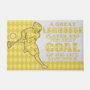 A Great Lacrosse Player &The Best Goal Of His Life Doormat