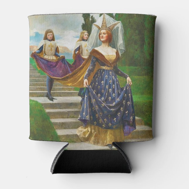 A Great Lady, c. 1910 by John Collier Can Cooler (Front)