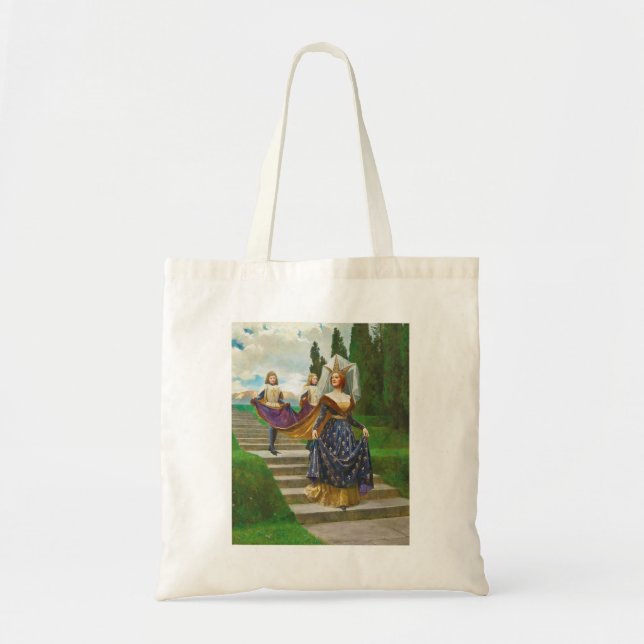 A Great Lady, c. 1910 by John Collier Tote Bag (Front)