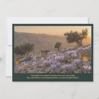 A Great Light—Isaiah 9:2 Biblical Art Invitation